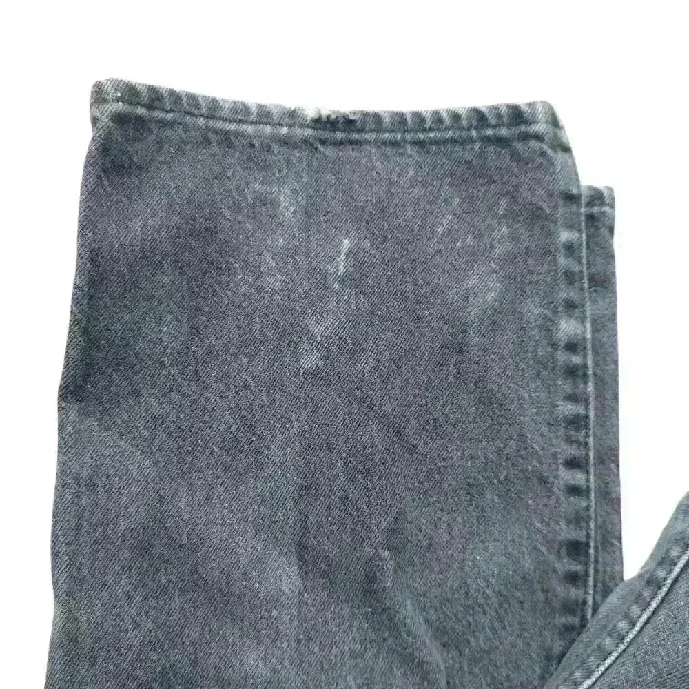 Levi's Vintage Black Leather Tab Jeans